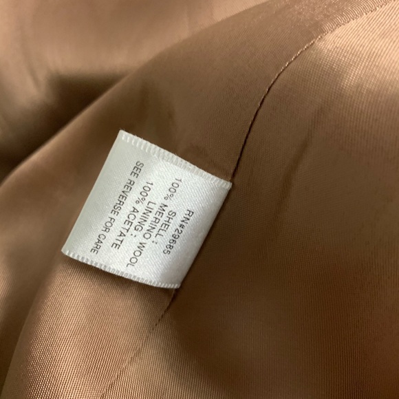 ❤️SOLD❤️Pendleton Camel Wool Wrap Coat XS - Picture 6 of 11